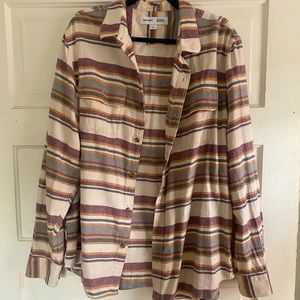 Men's Old Navy XL Tall Striped Flannel